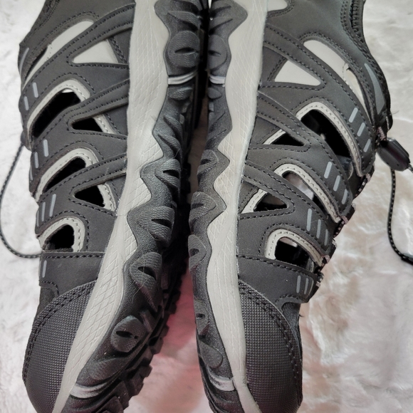 Eddie Bauer Men's Bungee Eastport Water Sandals Black 9M - Picture 4 of 9